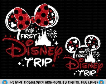 My First Trip Png Bundle, My First Trip Png Bundle, Family Vacation PNG, Family Png, Friends Svg, Vacay Mode Png, Magical Kingdom Png