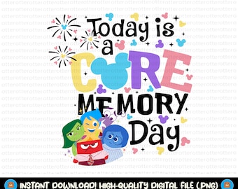 Today is a Core Memory Day Svg Png, Inside Out Svg Png, All the Feels ...