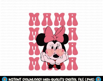 Minnie Mom Knows Best, Mouse Mom Svg, Mother's Day Svg, Mommy Life