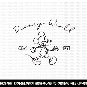 Retro Mickey & Company PNG, Familienurlaub Png, Familienreise Png, Vacay-Modus Png, Magic Kingdom Png, Mickey Png, Maus Png, digitale Datei