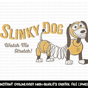 Retro Slinky Dog Png, Slinky Dog Png, Toy Story Png, Sublimation, Toy Story Clipart, Vacay Mode Png, Magical Kingdom Png, Slinky Dog Cricut