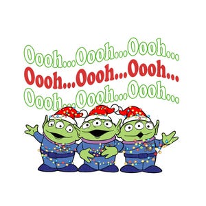 Toy Story Alien Christmas Svg, Rex Png, Dinosaur Rex Png, Rex Sublimation, Toy Story Png, Rex Sublimation, Alien Christmas Png, Christmas