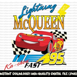 McQueen Svg Png, Cars Sublimation Design, Lightning McQueen Png, Cars Svg, Cars Png, McQueen Png, Digital File, Instant Download
