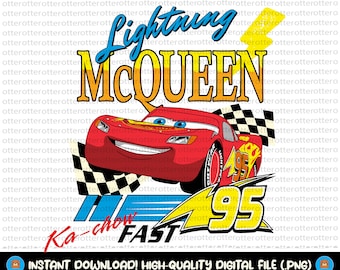 McQueen Svg Png, Projekt Sublimacji Samochodów, Lightning McQueen Png, Samochody Svg, Samochody Png, McQueen Png, Plik Cyfrowy, Natychmiastowe Pobieranie