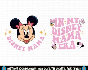 Mouse Mommy Png, Mouse Mama Png, Png For Sublimation, Mother's Day Png, Mom Png, Mama Png, Family Matching Png, Digital File, Cricut File