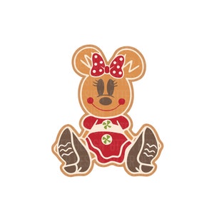 Christmas Minnie Gingerbread Png, Christmas Cookies Svg, Christmas Squad Svg, Christmas Mouse And Friends Svg, Holiday Season Svg, Cricut