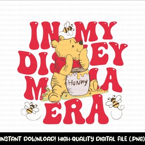 Retro Winnie The Pooh Svg, Winnie The Pooh Svg, Winnie The Pooh Sublimation,Family Vacation Png, Family Trip Png, Vacay Mode Png, Cricut Poo