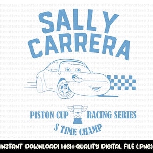 Cars Png, Sally Png, Retro Sally Png, Png Cars Sublimation Design, Sally Svg, Digital File, Cars Svg, Instant Download, Cricut Sally
