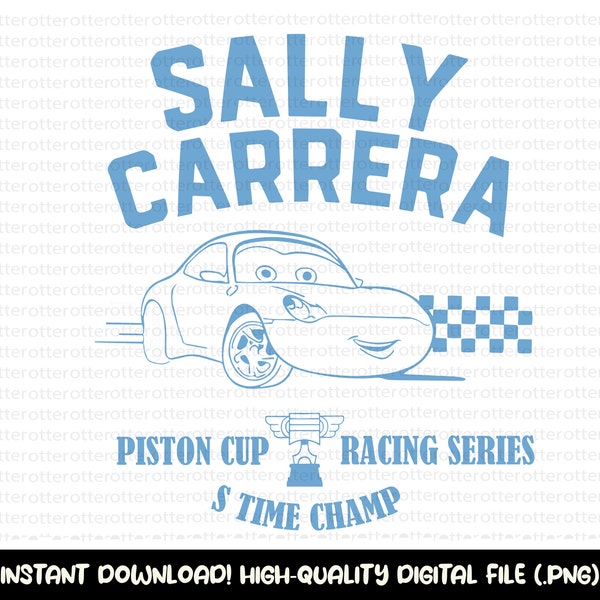 Cars Png, Sally Png, Retro Sally Png, Png Cars Sublimation Design, Sally Svg, Digital File, Cars Svg, Instant Download, Cricut Sally