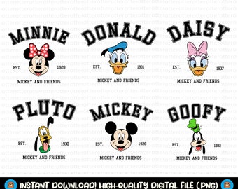 Mickey and Friends Png Svg, Family Vacation Png Svg, Family Trip Png, Vacay Mode Png, Magic Kingdom Png, Mickey Png, Mouse Png, Digital File