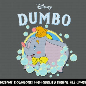 Dumbo SVG, Dumbo PNG, Dumbo Shirt Design, Dumbo Sublimation, Dumbo Birthday Svg, Digital File, Instant Download, Dumbo Trip Design