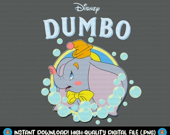 Dumbo SVG, Dumbo PNG, Dumbo Shirt Design, Sublimazione Dumbo, Dumbo Compleanno Svg, File digitale, Download istantaneo, Dumbo Trip Design