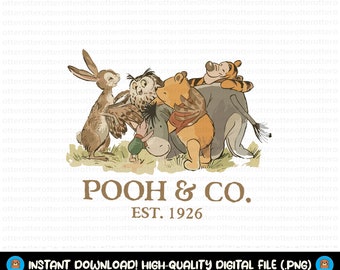 Retro Winnie The Pooh Png, Winnie The Pooh Png, Winnie The Pooh Sublimation,Family Vacation Png, Family Trip Png, Vacay Mode Png, ONLY PNG