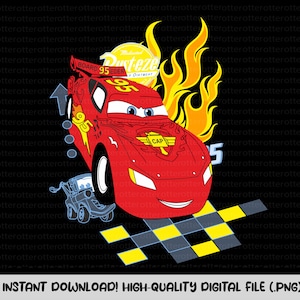 McQueen Svg Png, Cars Sublimation Design, Lightning McQueen Png, Cars Svg, Cars Png, McQueen Png, Digital File, Instant Download
