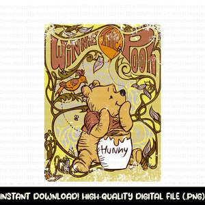 Retro Winnie The Pooh Png, Winnie The Pooh Png, Winnie The Pooh Sublimation,Family Vacation Png, Family Trip Png, Vacay Mode Png, ONLY PNG