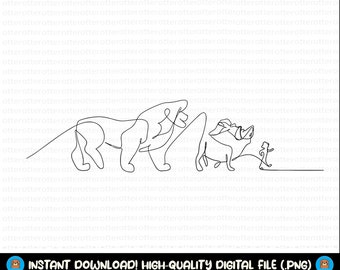 Hakuna Matata Svg Bundle, Hakuna Matata Svg, Family Trip Svg, Hakuna Matata, Lion King Simba Svg, Hakuna Matata Png, Cricut,Mouse Family Svg