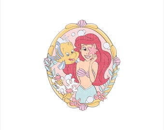 Ariel Png, Little Mermaid Png SVG, Ariel png, Mermaid Clipart, Little Mermaid Png, Princess Png, Instant Download, Digital File