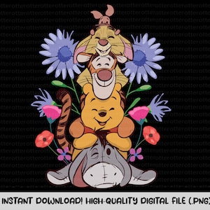 Retro Winnie The Pooh Svg, Winnie The Pooh Svg, Winnie The Pooh Sublimation,Family Vacation Png, Family Trip Png, Vacay Mode Png