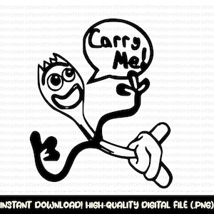 Forky Png Svg, Toy Story Png Svg, Divertido Toy Story Png Svg, Divertido Png Svg, Archivo svg para Cricut, Vacaciones familiares Png, Archivo digital