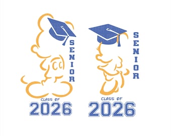 Mouse Senior, Senior 2026 Svg, Graduation Senior 2026 Png, Graduation Trip 2026 Svg, Cricut Sublimation, Senior 2026 Bundle, Digital File