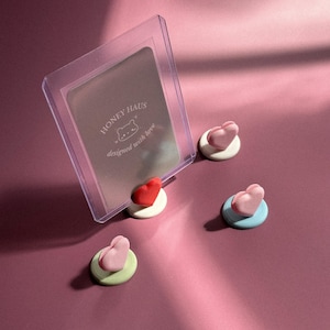 Heart Charm Polaroid / Toploader Holder