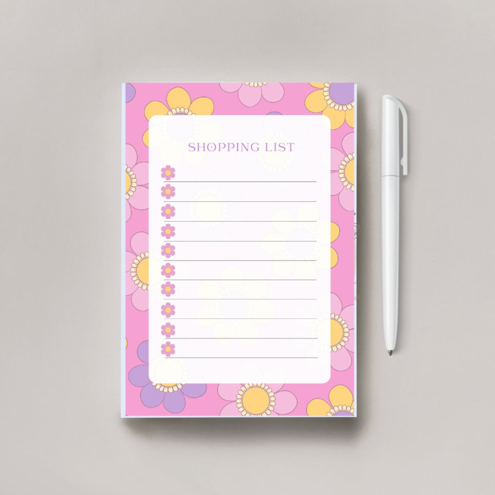 Printable Planner, Printable Shopping List, Printable Point Form ...