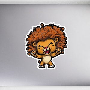Lioness Stick-E-Figure | Sticker, Available in 3 Sizes