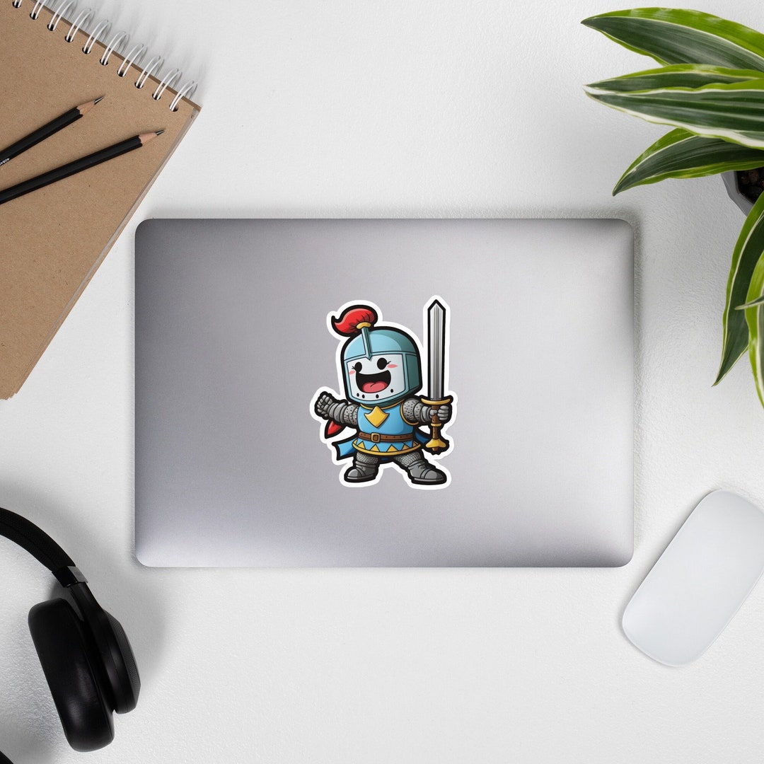 Knight Sticker Style Knight Stick-e-figure | Sticker, Available in 3 Sizes - Etsy