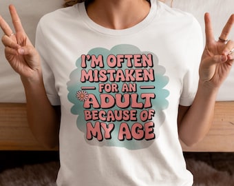 Funny Adulting Clipart Design: Sarcastic Teen Humor PNG SVG (Digital Download)