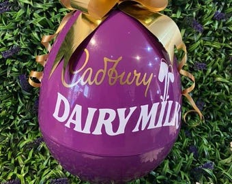 Cadbury Dairy Milk Egg PNG & SVG – Split Layered Design, Cricut Ready (Digital Download