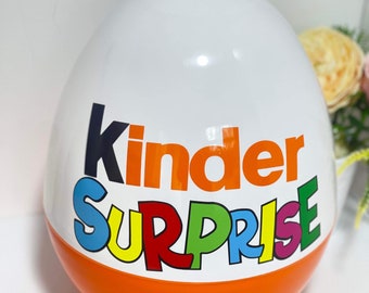 Kids kind er surprise-digital svg and png  file for Cricut - split and layered ideal for plastic egg with free png file for printing