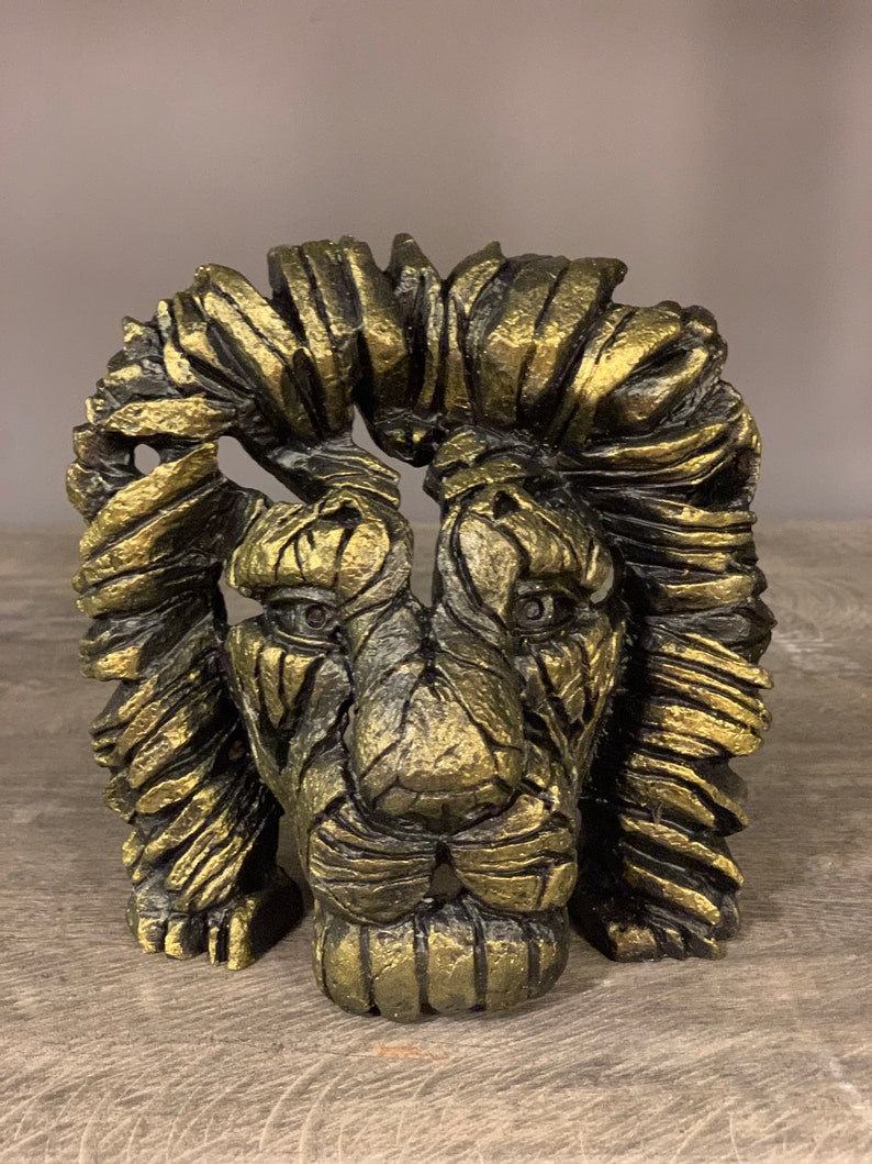 Decorative Animal Head Sculpture Lion Bulldog Tiger Eagle Etsy