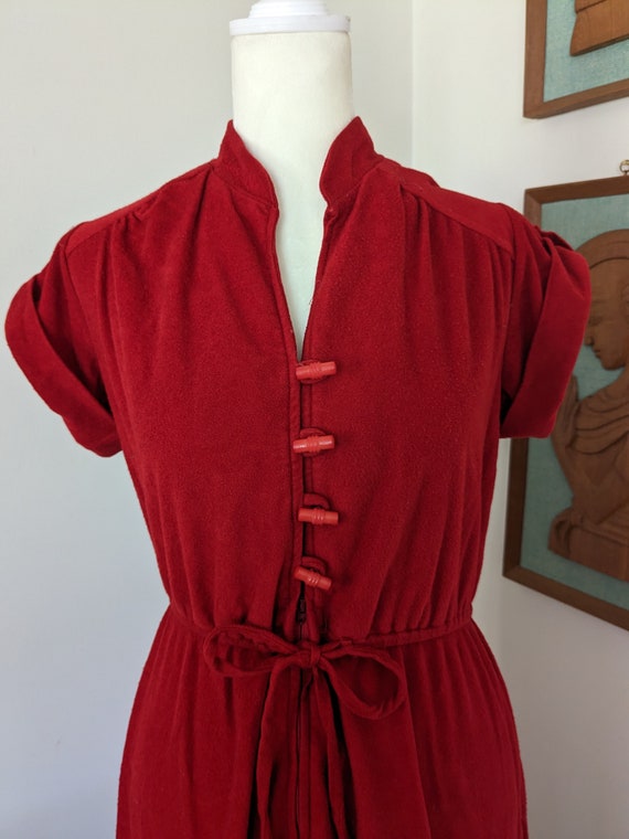 Vintage 70s terry dress - Gem