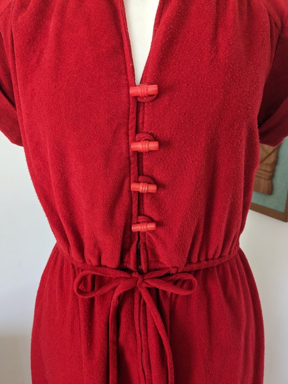 Vintage 70s terry dress - Gem