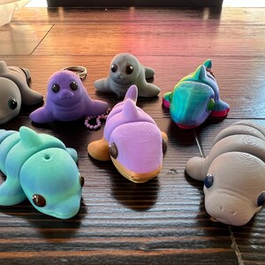Sea Critter Flexis and Keychains