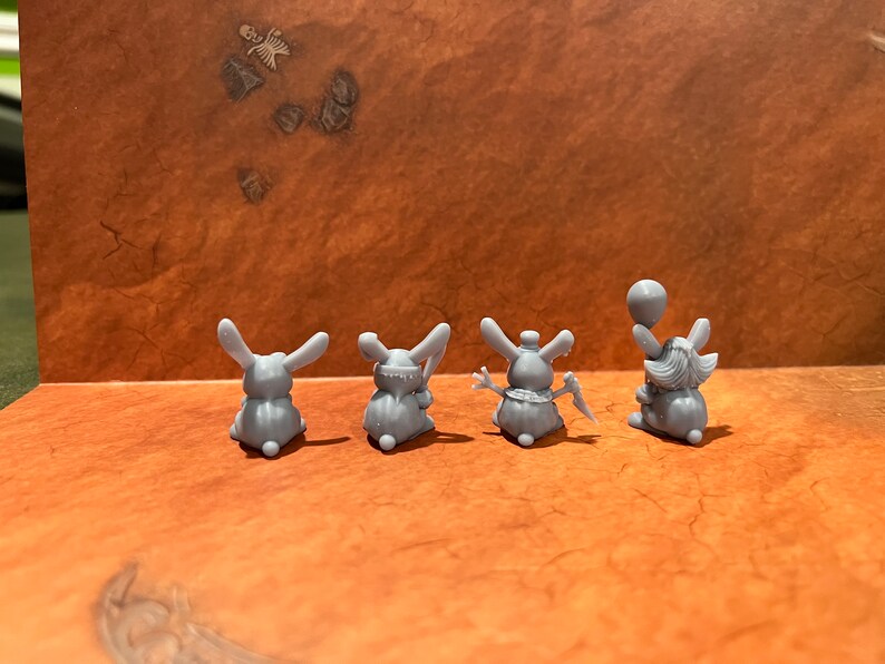 Horror Movie Miniatures Year of the Rabbit - Etsy