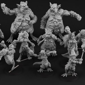 Nurgoblin Fantasy Football Team - 23 figures