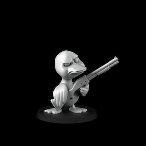 Angry Ugly Duckling Miniature