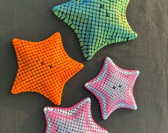 Bat Starfish 3d printed sensory and stress buddy