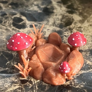Mushroom Dice Display