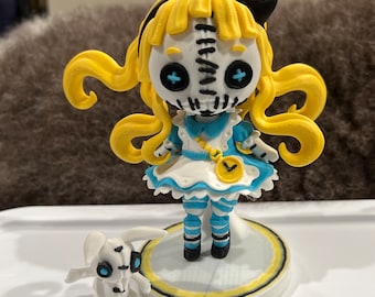 Alice Doll with the white rabbit