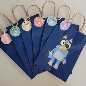 Personalized Bluey Inspired Goodie Bags 8pk - Etsy