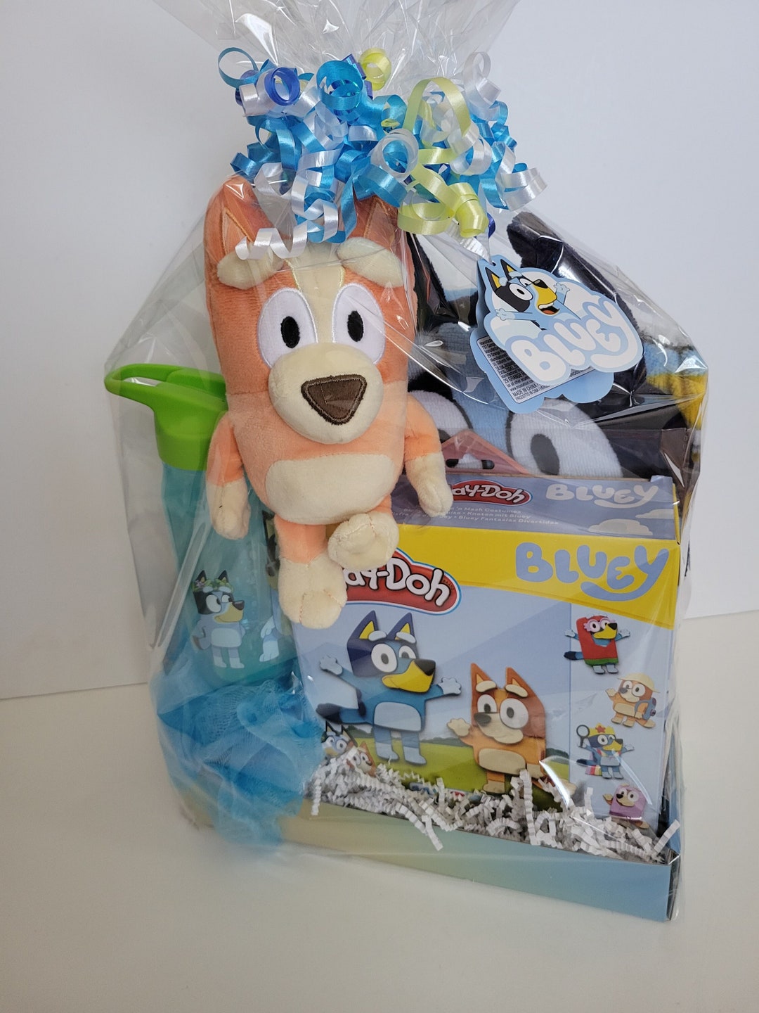 Bluey Themed Goodie Gift Basket - Etsy
