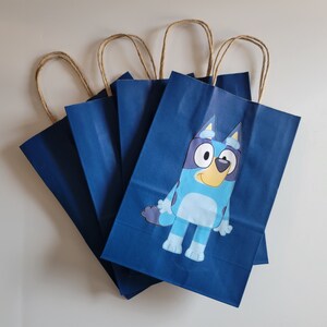 Personalized Bluey Inspired Goodie Bags 8pk - Etsy