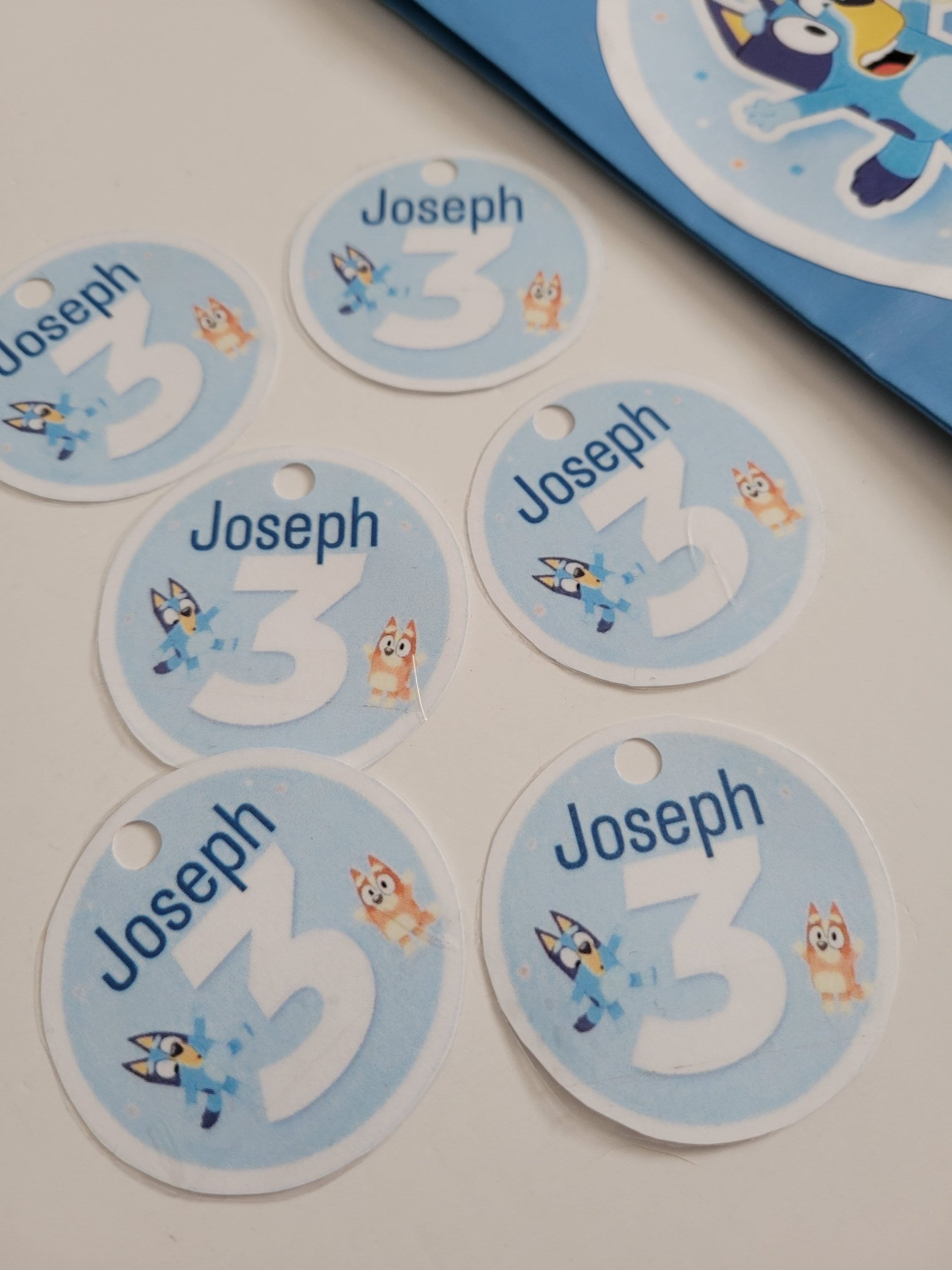 Personalized Bluey Inspired Goodie Bags 8pk - Etsy