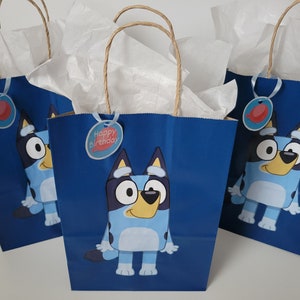 Personalized Bluey Inspired Goodie Bags 8pk - Etsy