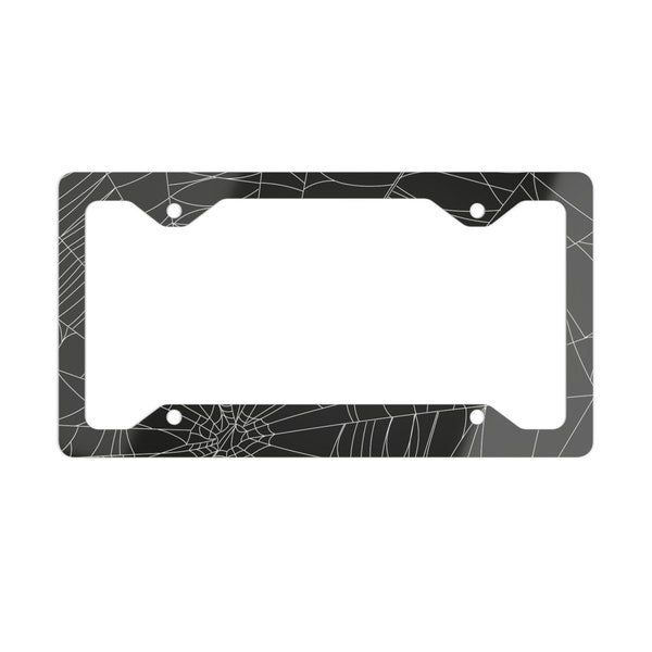 Goth License Plate Frames Etsy