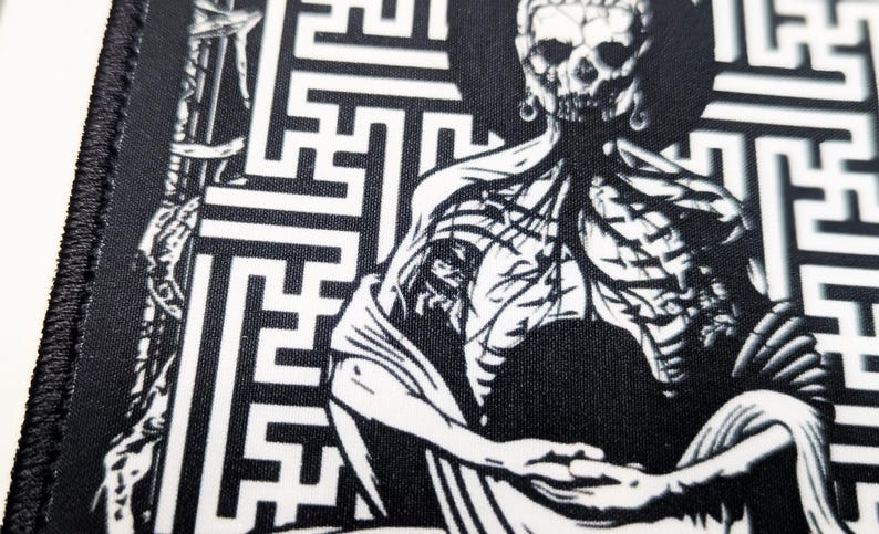 Sayagata Manji Swastika Patch,buddhist Apocalyptic Graphic Patch,dark ...