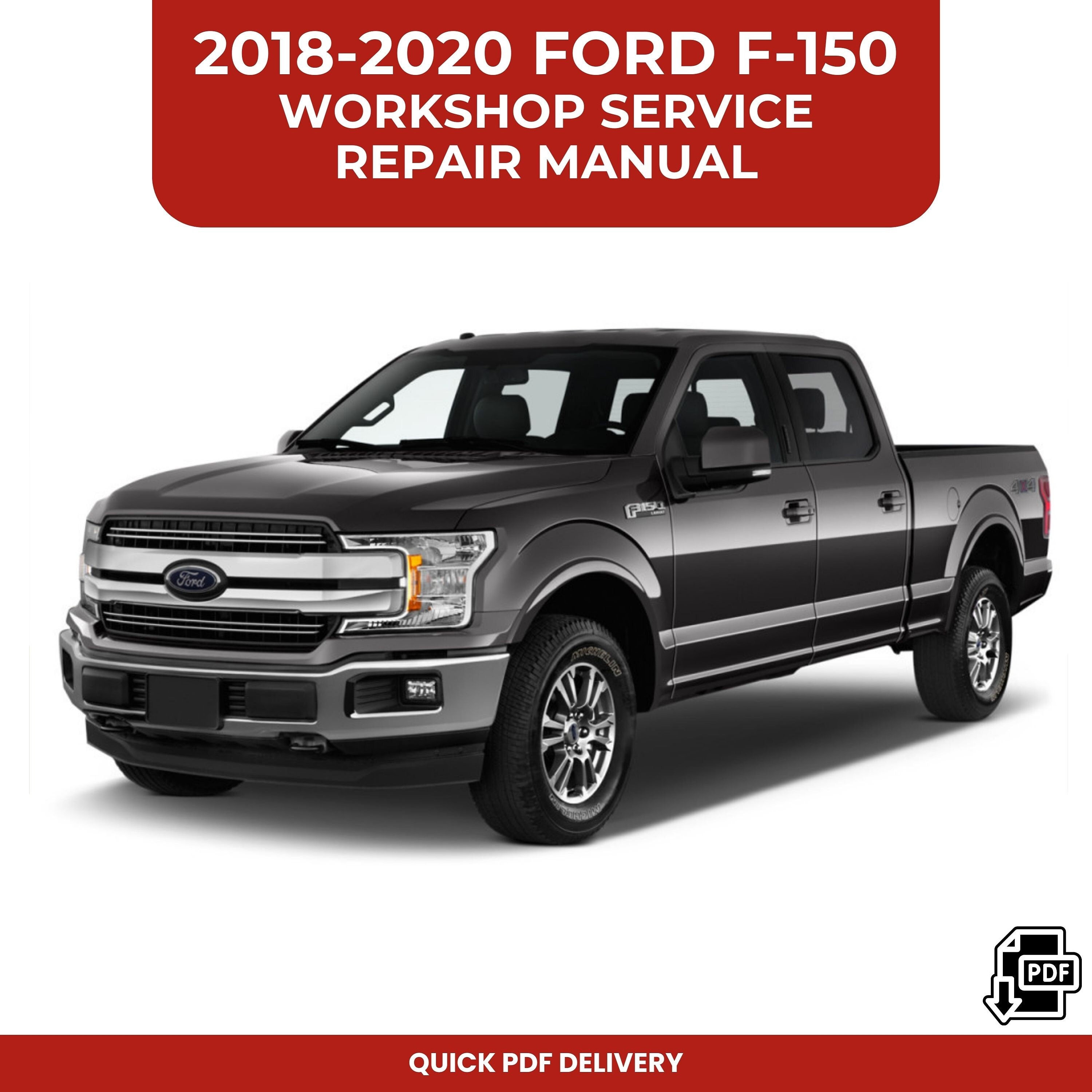20182020 Ford F150 Repair Manual Service Manual PDF Etsy