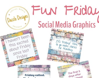 Lustige Freitag Social Media Grafiken, motivierende Social Media Posts, Freitag lustige Posts für Social Media, Direktverkauf, Facebook Gruppenposts